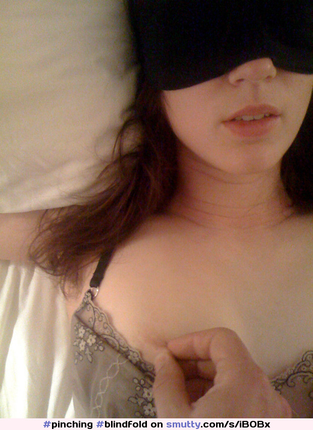 #blindfold #nipple #pinching #pinching