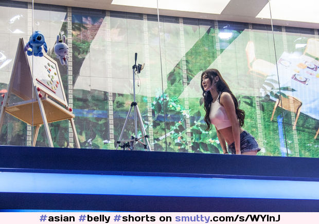 #asian #belly #shorts #shortshorts #daisydukes #chinese #hotpants
