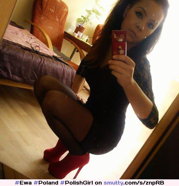 #Ewa #Poland #PolishGirl #Facebook #Instagram #MadeInPoland #Polish #slut #bitch #teen #pantyhose #dress #heels #brunette