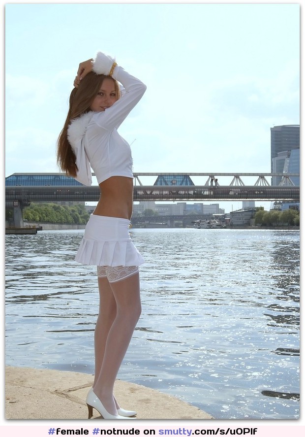 #female #notnude #stockings #WhiteDress #sissyinspiration #shortskirt #skirt