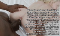 #caption #gif #wwbm #bmww #interracial #captiongif #bbc #blonde #pussy #pussylips #fucking #lubedup #tightpussy #assup #doggystyle