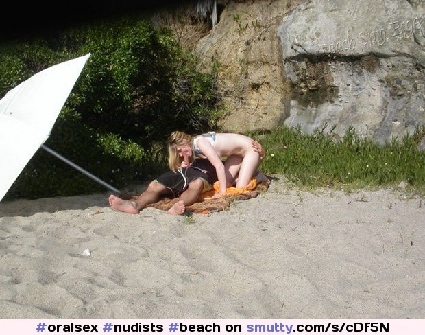 #nudists#beach#oralsex