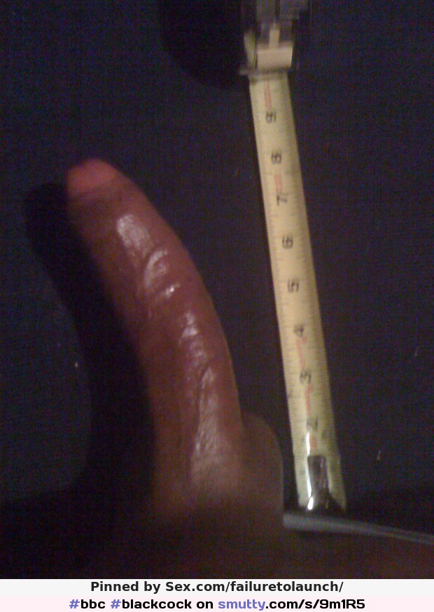 My delicious 8 inch long 6 inch girth cock #bbc #blackcock #BlackDick #teen...
