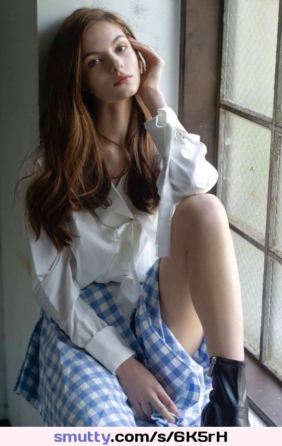 #girlinthewindow, #simplygorgeous, #nonnude, #boots, #pale, #eyecontact, #greatpose