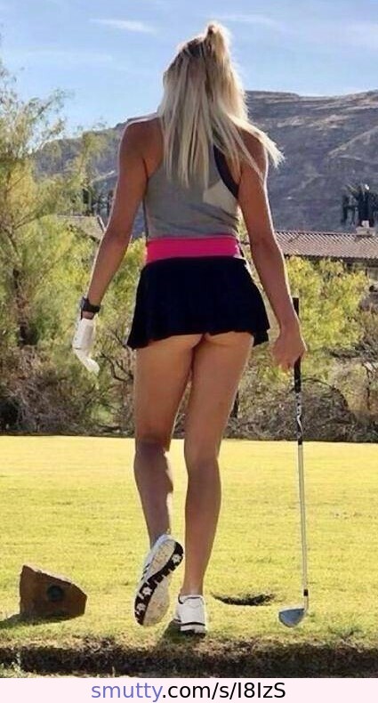 #golfbabe, #amateur, #nonnude, #shortskirt, #greatlegs, #niceview, #distracting, #bumout