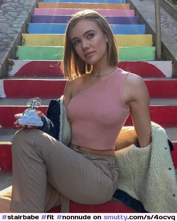 #stairbabe, #fit, #nonnude, #outdoors, #perkytits, #pokies, #naturalbeauty, #pixie