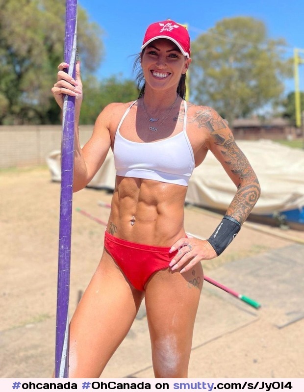 #ohcanada, #OhCanada, #polevaulter, #fit, #olmpian, #athletic, #fit, #ripped, #abs, #greatbody