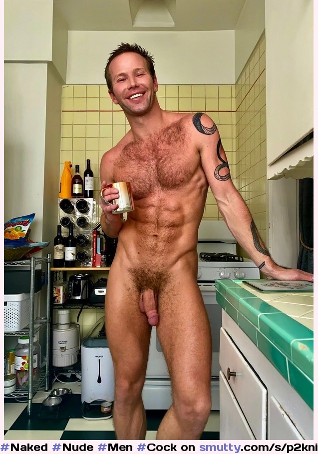 #Naked #Nude #Men #Cock #Dick #Coffee