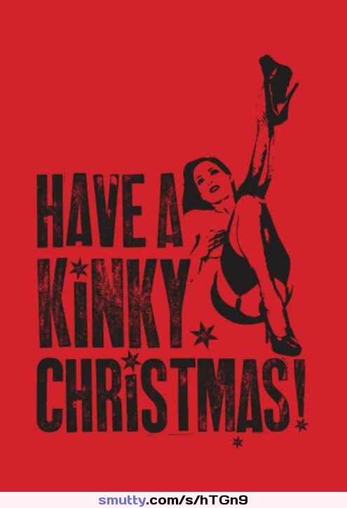 #christmas #poster #kinky #red
