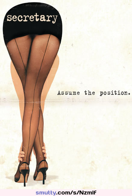 #poster #sexy #legs #bentover #secretary #caption