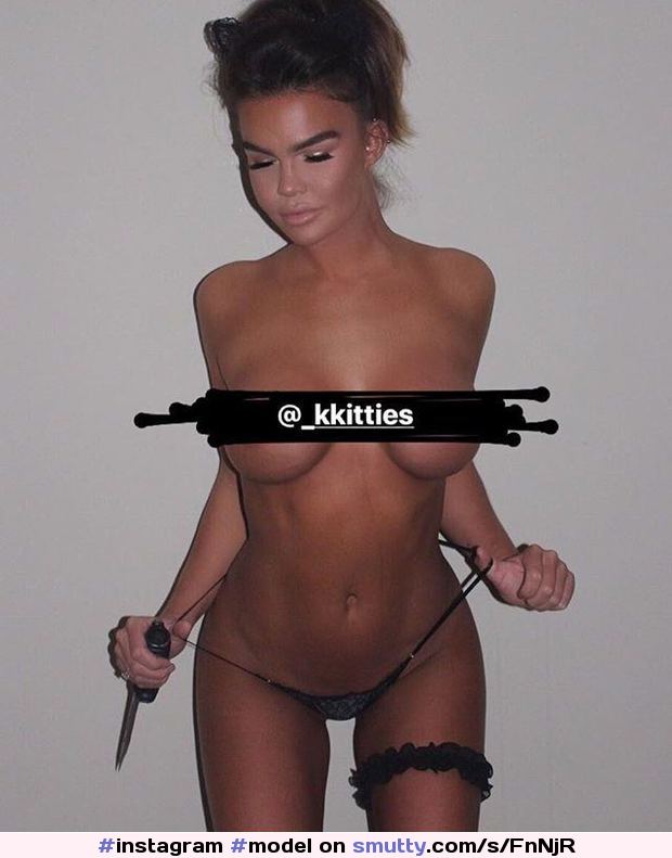 #instagram #model #_kkitties #bigtits #tits #bigboobs #boobs #faketits #thong #g-string #slutty