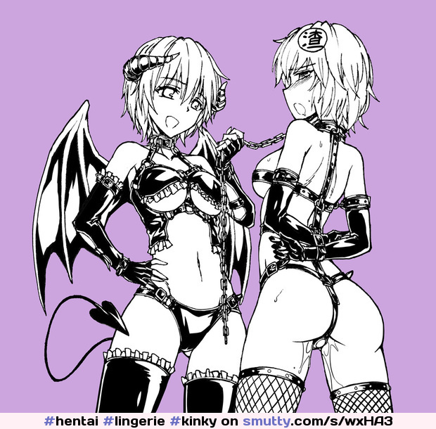 Hentai Lingerie Kinky Anime Lesbian Yuri Bdsm