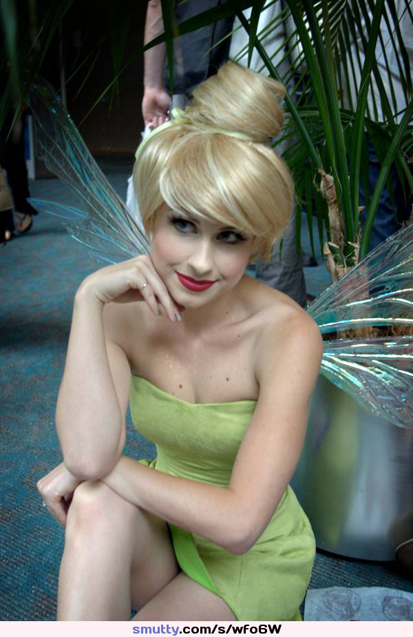 #Disney #cosplay #blonde #tinkerbell