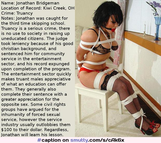 #caption #forcedfeminization #bondage #punishment #slave #transformation