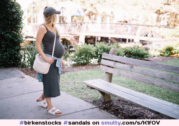 #birkenstocks #sandals #shoes #pregnant #preggo #preggobelly
