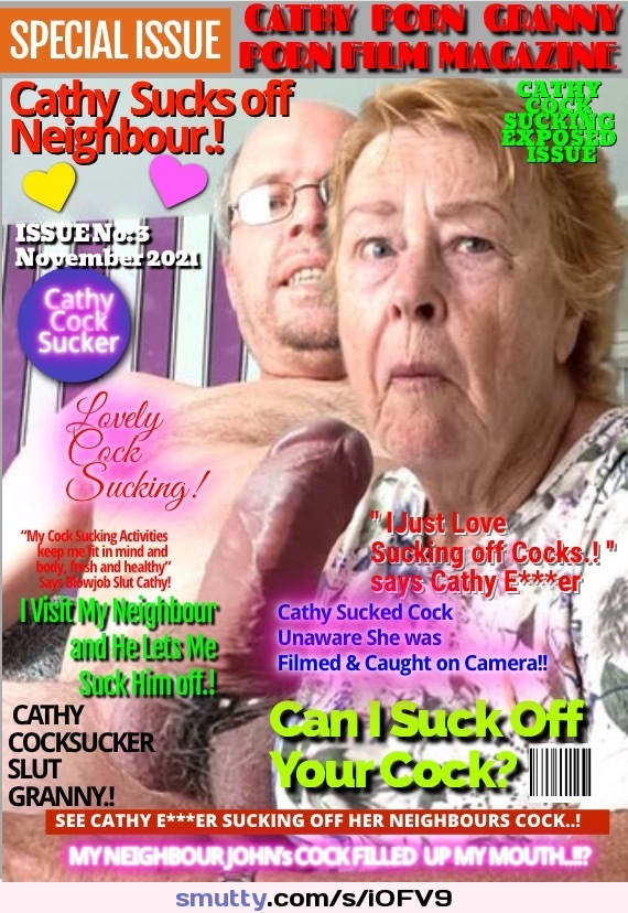 #CathyCockSucker      Cathy Becomes a Porn Star Caught on Camera Sucking off Cock Slut Granny