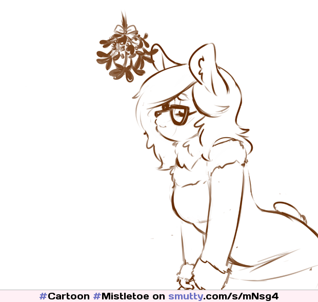 #Cartoon #Mistletoe