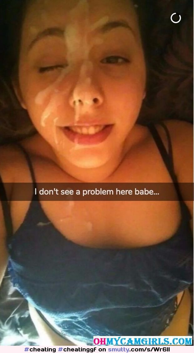 He Just Cum All Over My Face Babe Cheating Cheatinggf