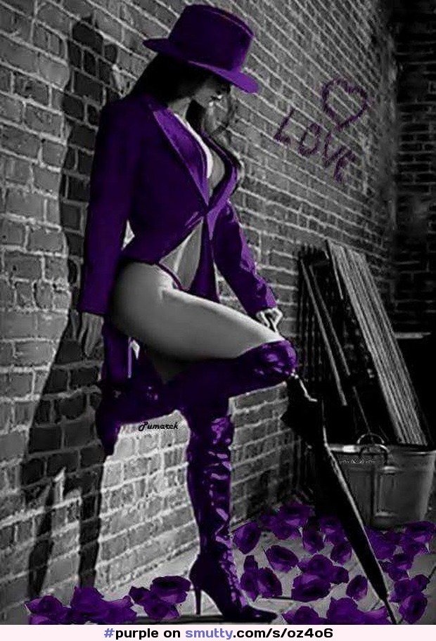 #purple love by @Tricia A. Pitassi