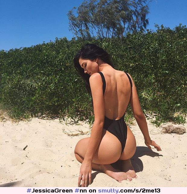 #JessicaGreen #nn #nonnude #instagram #outdoors #bikini #beach #ass #booty #datass #niceass #roundass #perfectass #hot #hotgirl #sexy #damn