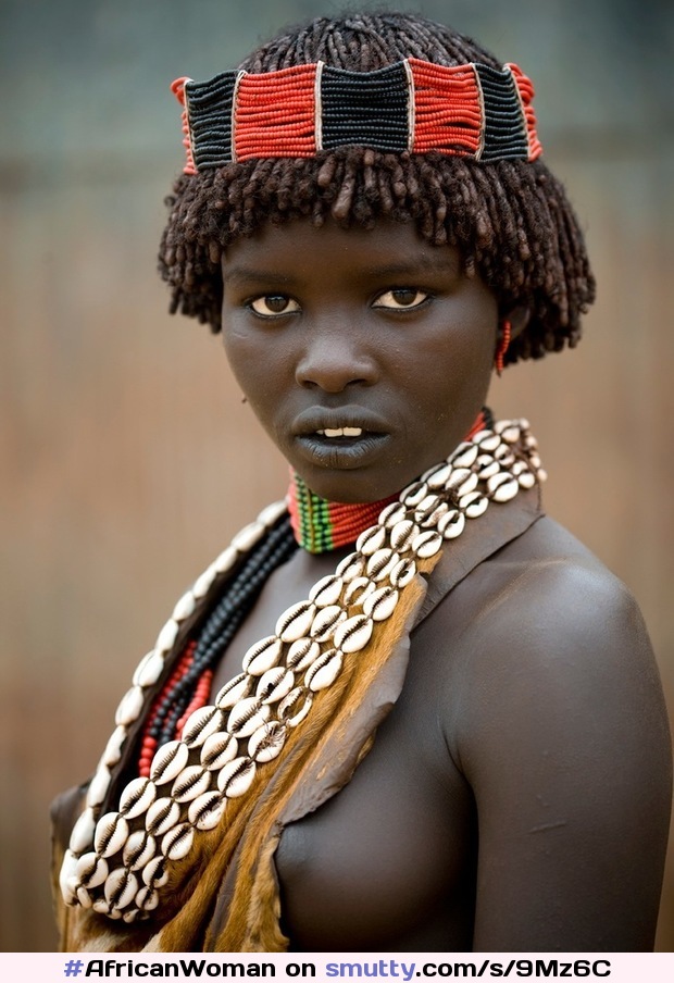 #AfricanWoman #verydarkskin #tribal