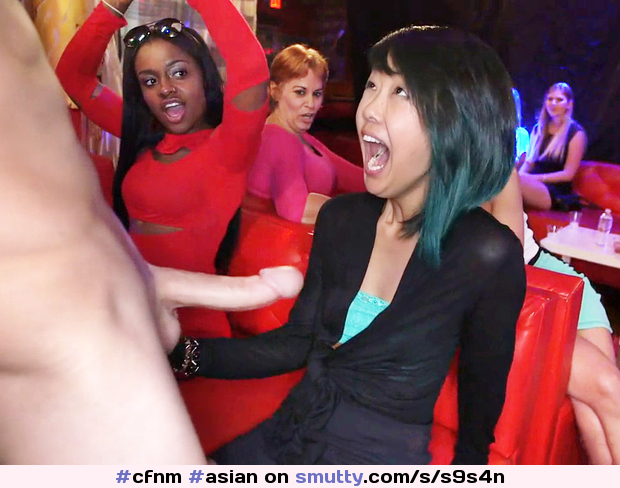 #cfnm #asian #blackgirlwhitecock
