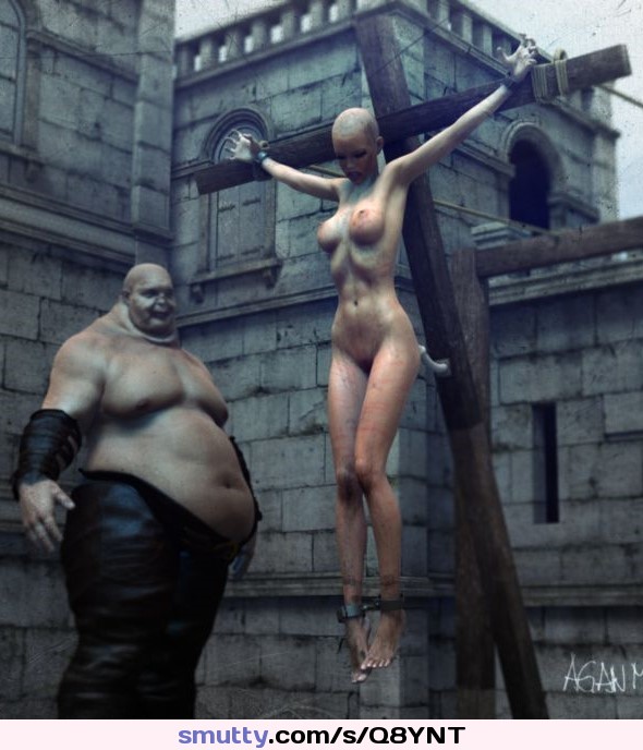 #crucifixion #fatman #public #3d