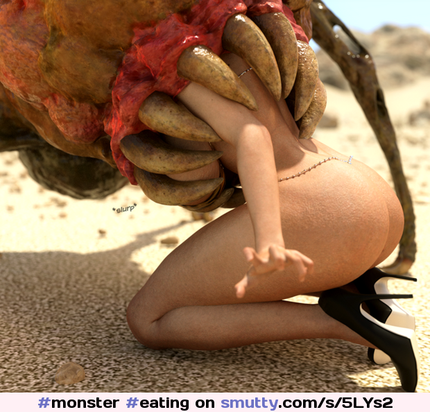#monster #eating #bizarre #3d