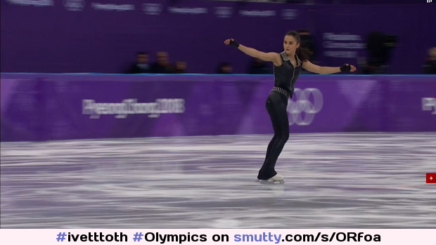 #ivetttoth #Olympics #iceskating #ponytail #brunette #athlete #athletic