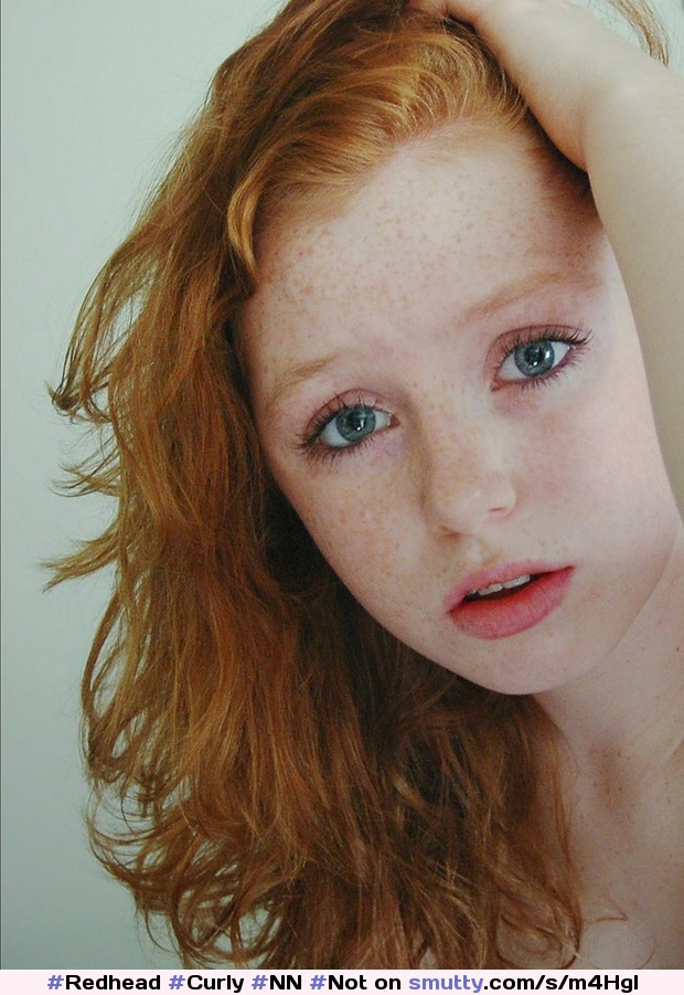 #Redhead #Curly #NN #Not Nude #BlueEyes #Eyes #Innocent #Freckles #Young #Teen