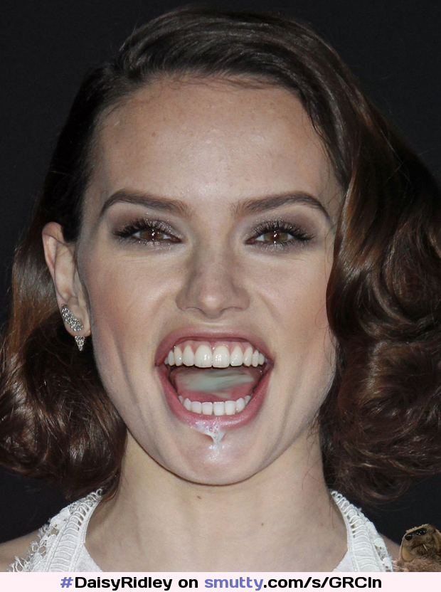 Sometimes #DaisyRidley can't control her urge to just taste some of her fans' cum!