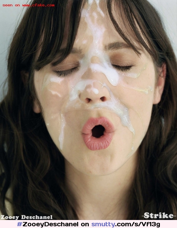 #ZooeyDeschanel loves how a fresh fan facial feels as it drips down her face... She can just feel the #AntiAgingCream working its magic!