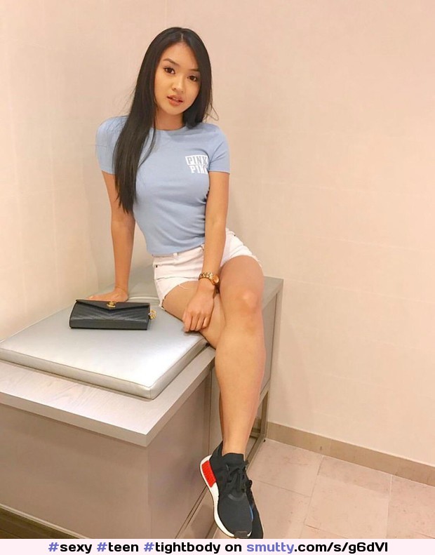 #sexy #teen #tightbody #asian #brunette #cute #brunette #shorts