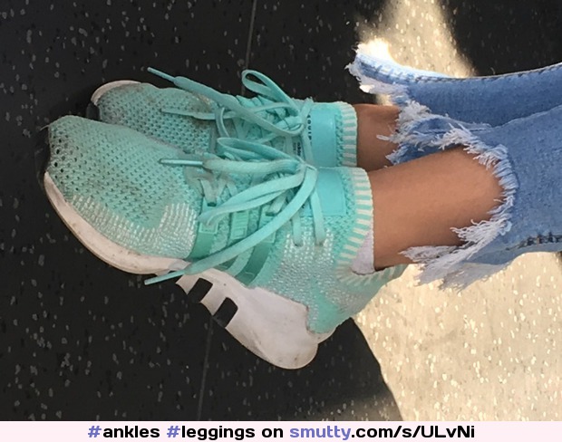 #ankles #leggings #adidas #realgirl #sneakers #nosocks #teenager #teen #feet #nonnude #nn #german #perfectlegs