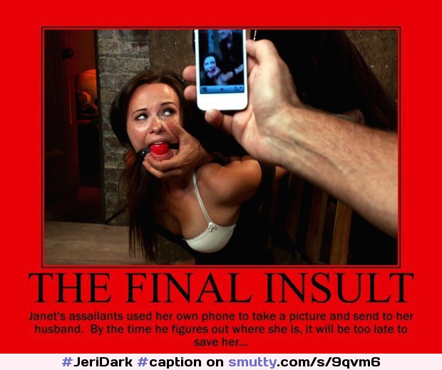 Not for everyone, be warned #JeriDark #caption