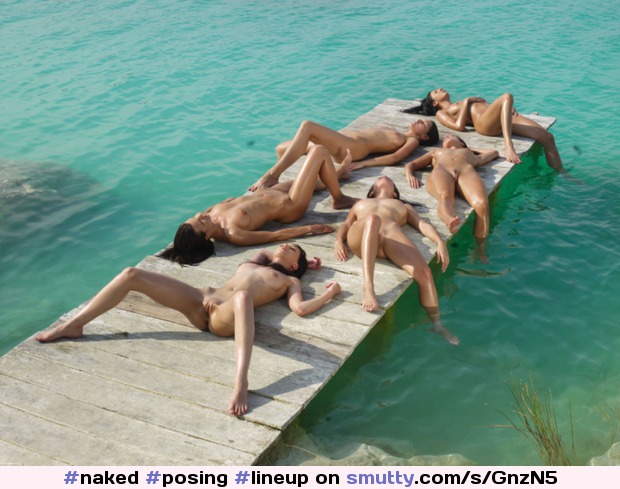 Naked Posing Lineup Chooseone