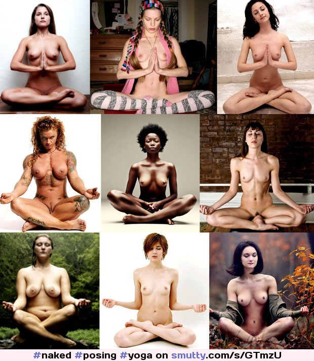 #naked #posing #yoga