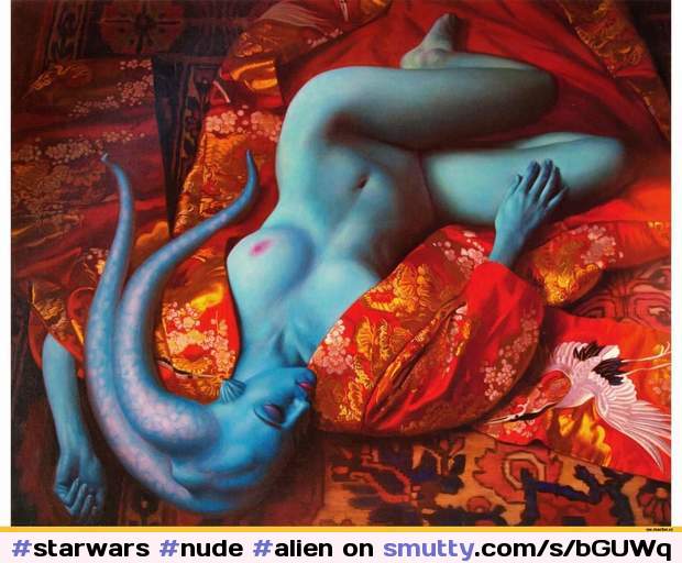 #starwars #nude #alien #bluetits