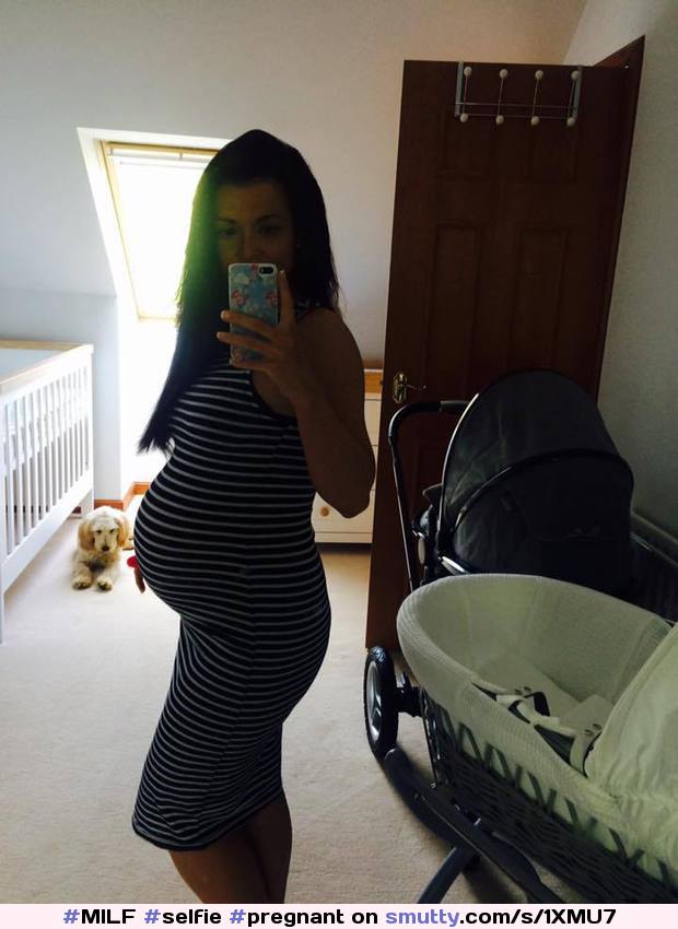 #MILF #selfie #pregnant #40weeks