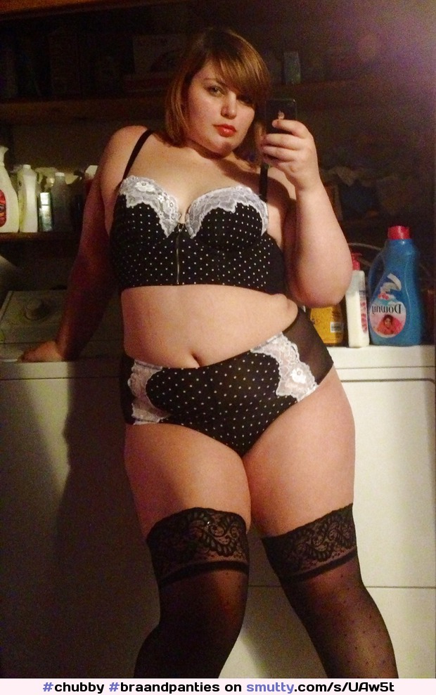 #chubby #braandpanties #redhead #selfie #thick #stockings #thighighs