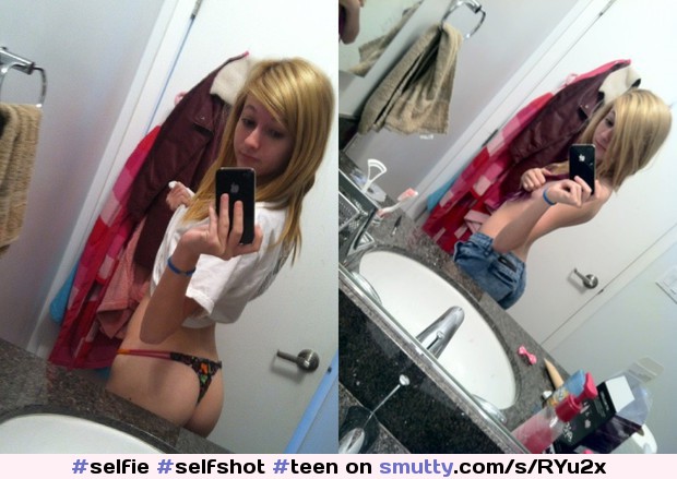 #selfie #selfshot #teen #cute #ass #tightass #mirror #blonde