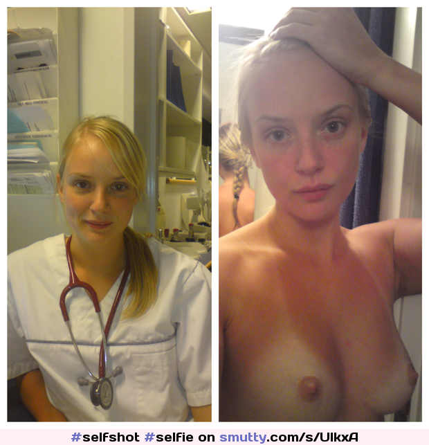 #selfshot #selfie #blonde #nurse #dressedundressed #tanlines