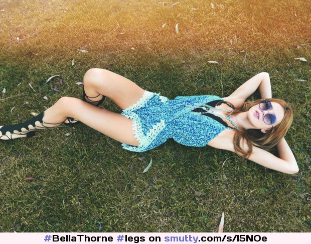 #BellaThorne #legs #upshorts #lyingdown #armsupstretched #pantiepeek #sofuckingsexy #ijustcametothis #iwanttofuckhersobad #teen #girl #sexy