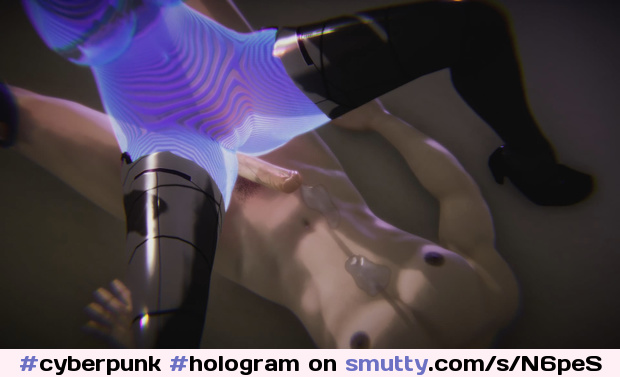#cyberpunk #hologram #virtualreality #vr #hologirl #cumshot #creampie Full video on my PornHub channel