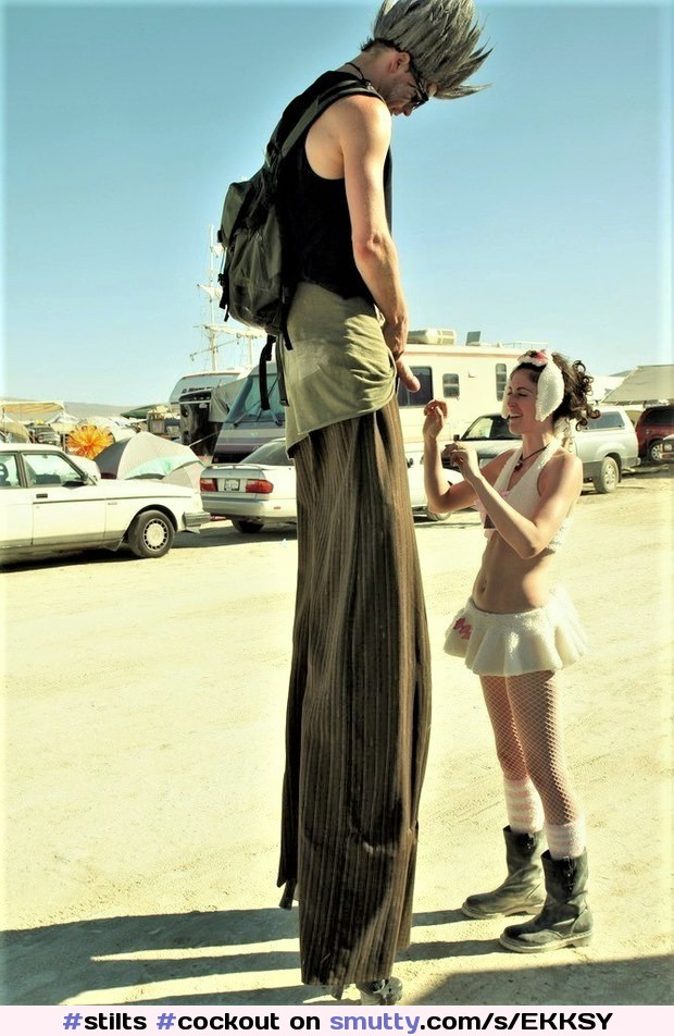 The desert brings about strange things #stilts#cockout#shortskirt#smile#suckable#happy#readytosuck#skinny#outdoors