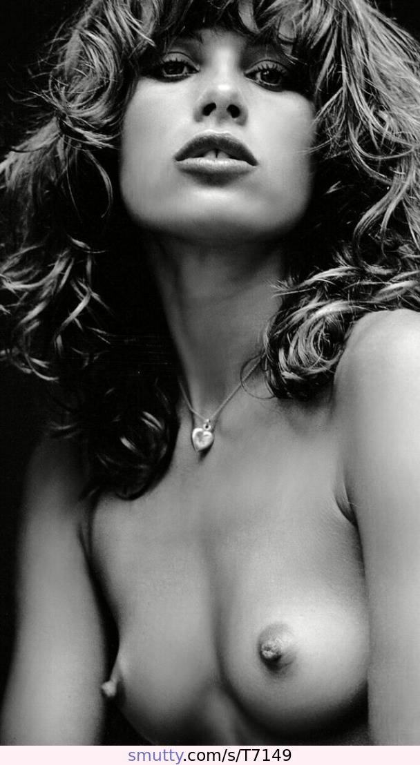 #topless#kissable#erectnipples#eyecontact#smalltits#comehither#blackandwhite#necklace#invertednipples#perky#70shair#squarejaw#UschiObermaier