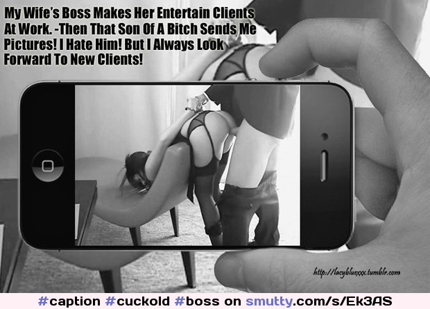 Hotwife, Cuckold, Sexy Captions And Pics: #caption #cuckold #boss #cheatingwife #wife #milf #bentover #garter #phone #selfie #slut