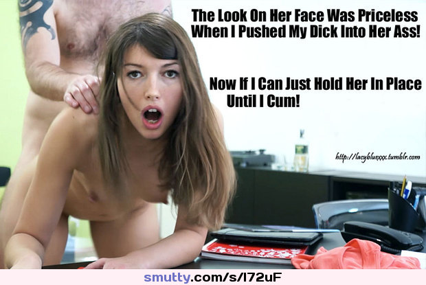 Hotwife, Cuckold, Sexy Captions And Pics: #caption #frombehind #slut #cuckold #brunette #smalltits #slut #whore
