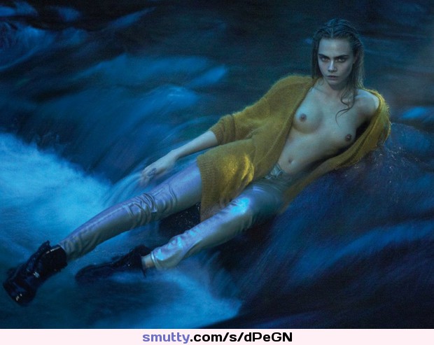 Cara Delevingne Nude Tits Leaked Magazine Photo