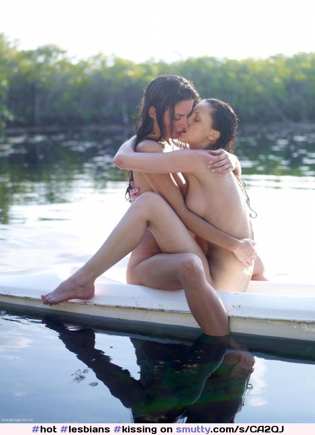 #hot #lesbians #kissing on #kayak